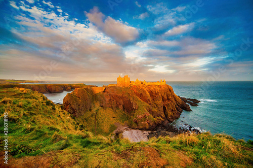 Dunottar Castle, Schottland, United Kingdom, Großbrittannien, Europa photo