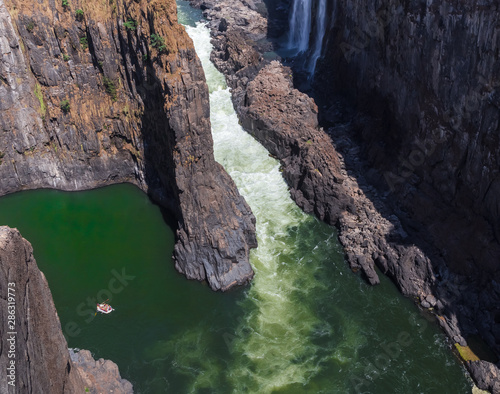 White water rafting at Victoria Falls
