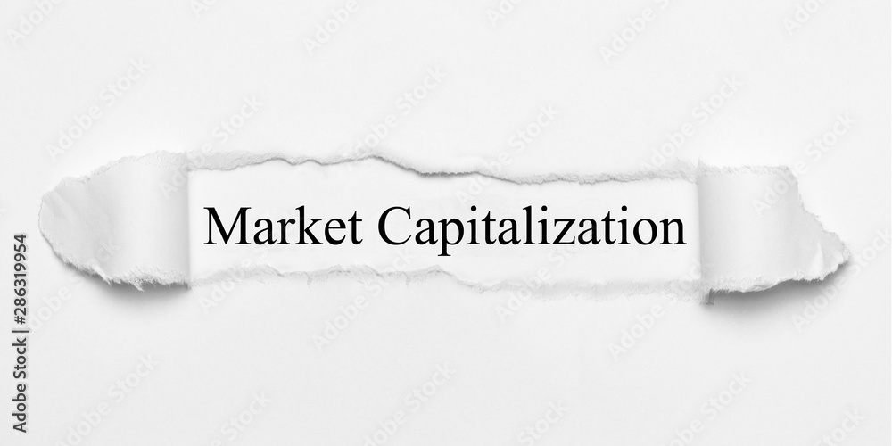 Obraz premium Market Capitalization