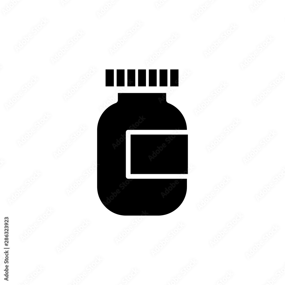 Capsule bottle icon design trendy Capsule bottle icon design trendy