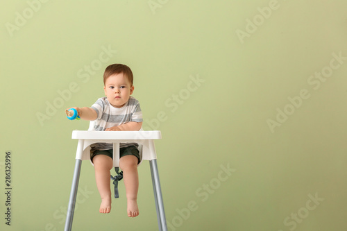 Cute little boy with nibble...