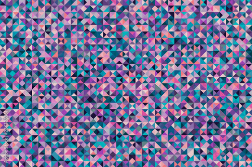 Colorful pattern with different shapes objects. Texture background for textile, print, paper, fabric background, wallpaper