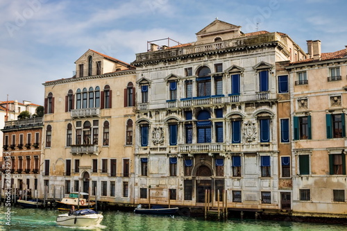 Obraz na płótnie palazzo mocenigo casa nuova am canal grande in venedig, italien w salonie
