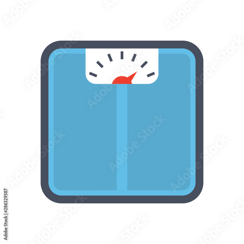 Bathroom scale icon