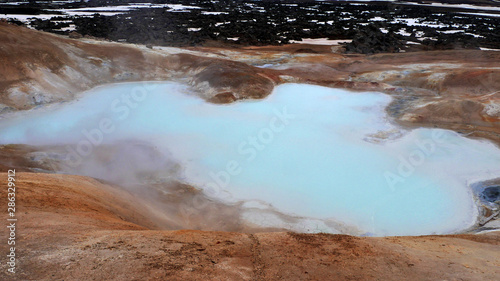 Geyser et zone géothermique en Islande