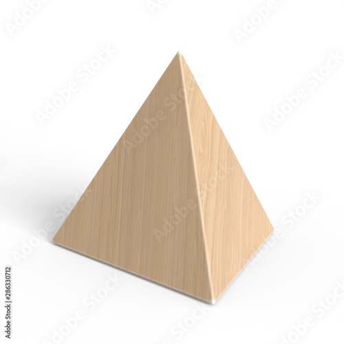 Wooden pyramid