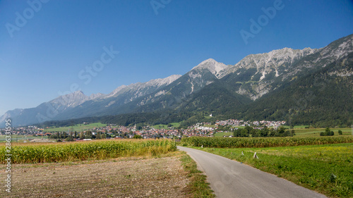 Austrian Alps at Hall in Tirol, Austria