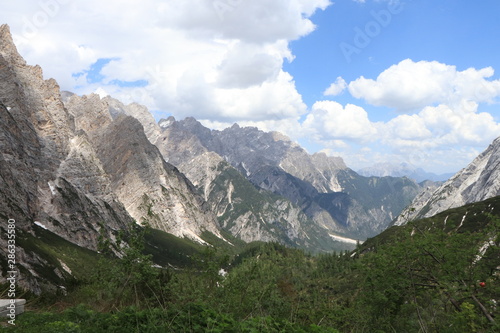landscape in alps