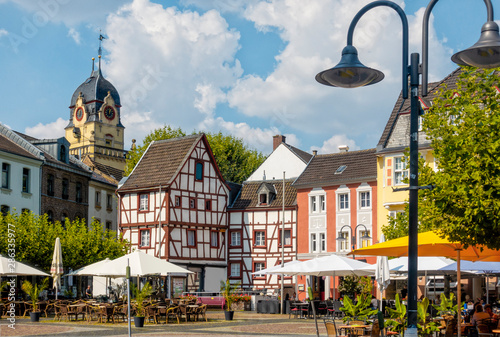 Mittags am alten Markt in Euskirchen