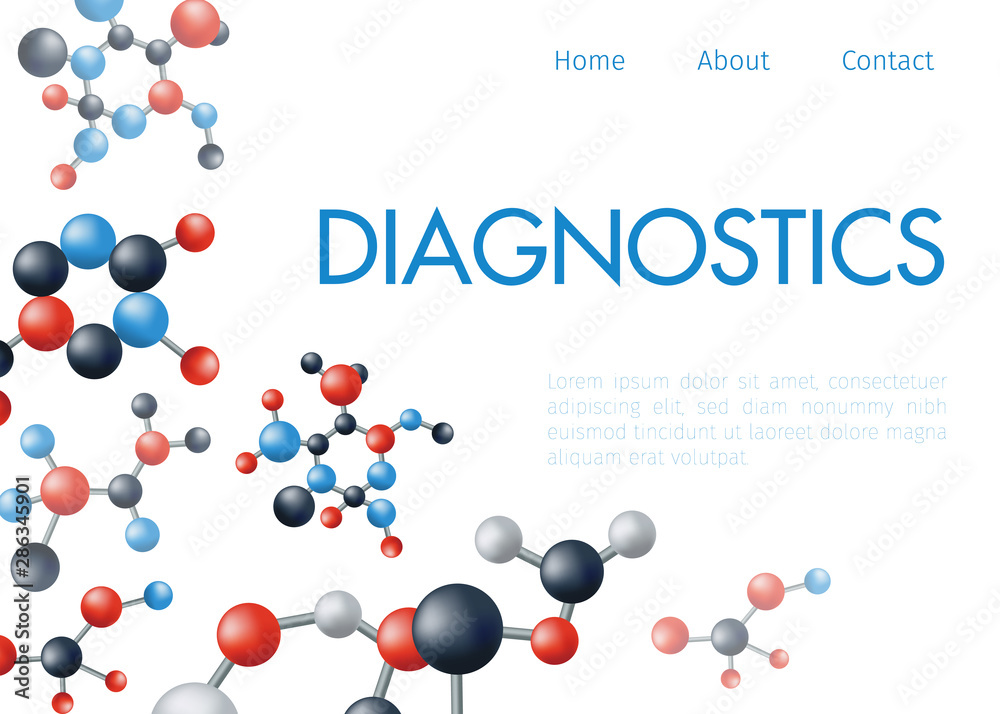 DNA molecule isolated on white background for diagnostic center website, vector illustration. Medical technology, biotechnology, molecular research diagnistic center webpage. DNA molecule isolated on white background for diagnostic center website, vector illustration. Medical technology, biotechnology, molecular research diagnistic center webpage.