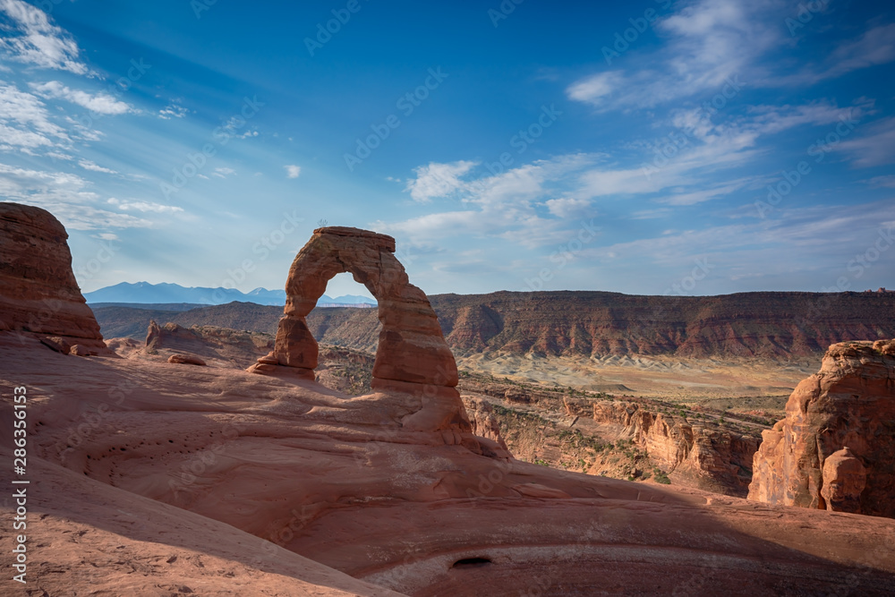 Delicate Arch in Arches National Park in Utah