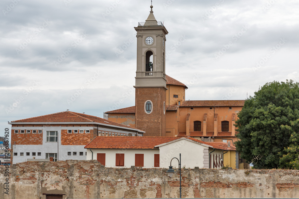 Church of San Ferdinando in Livorno, Italy