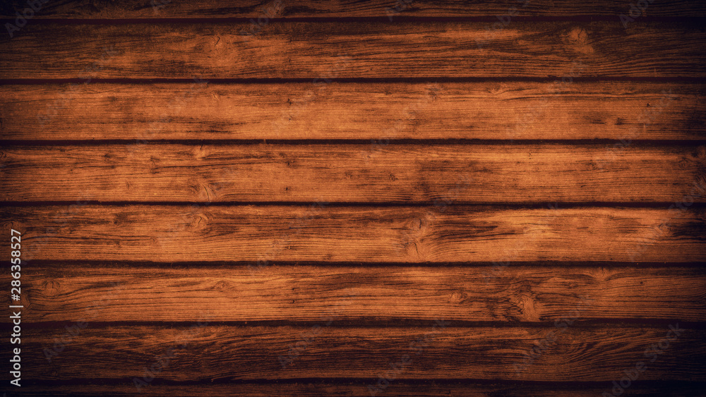 Fototapeta premium alte braune dunkle rustikale Holztextur - Holz Hintergrund