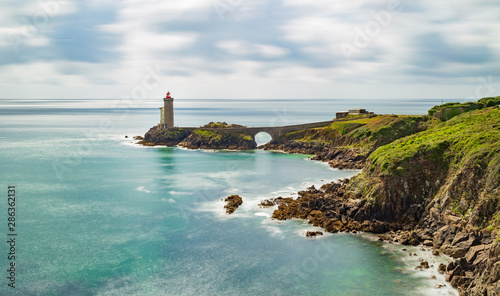 Billede på lærred View of the lighthouse Phare du Petit Minou