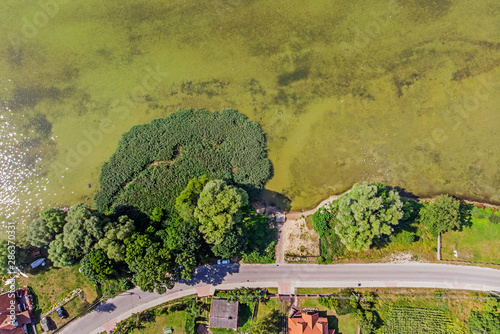 Fototapeta Naklejka Na Ścianę i Meble -  Jezioro Śniardwy, Mazury, Polska.	