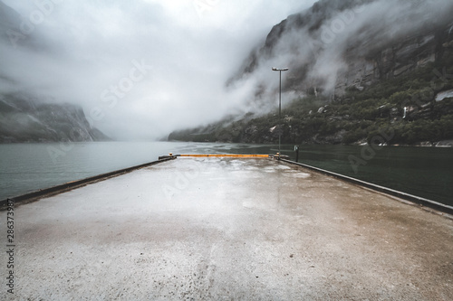 dock with the fiords