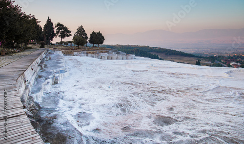 Pamukkale pool terraces in Hierapolis in Turkey © pierrick