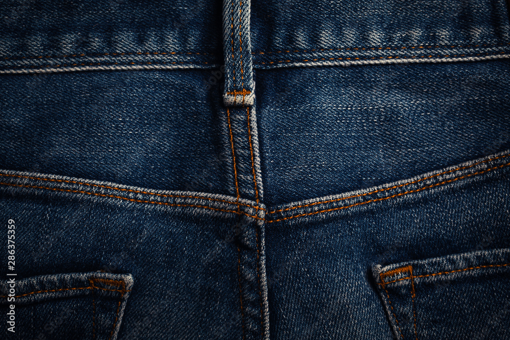 Texture background of jeans , Pocket detail Texture background of jeans , Pocket detail