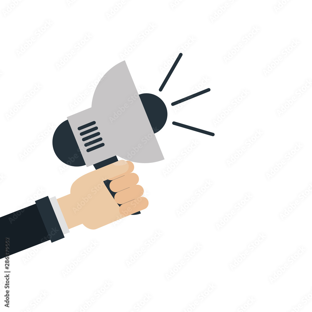 Isolated megaphone vector design Isolated megaphone vector design