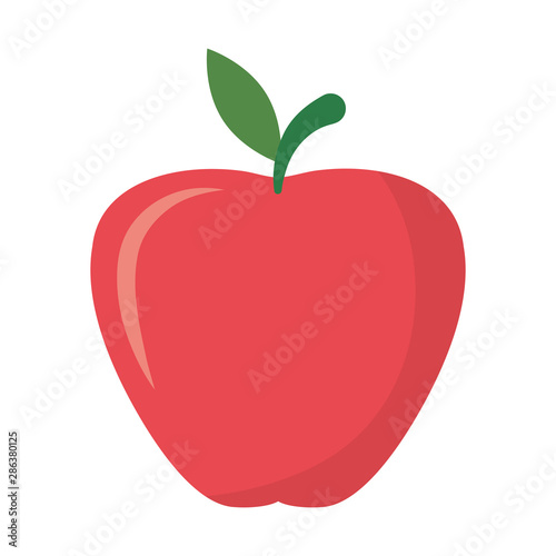 Isolated apple fruit vector design