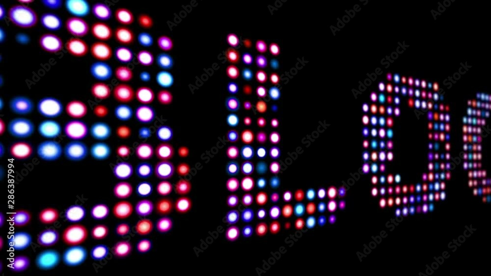Blog colorful led lights over black Blog colorful led lights over black