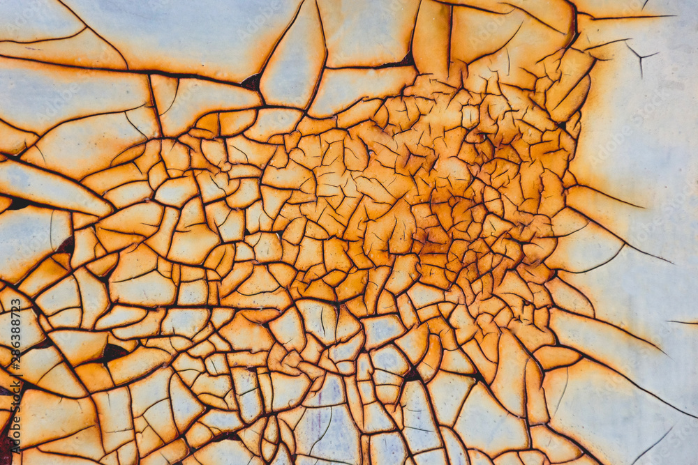 Obraz premium Rusty and abstract metal texture/background