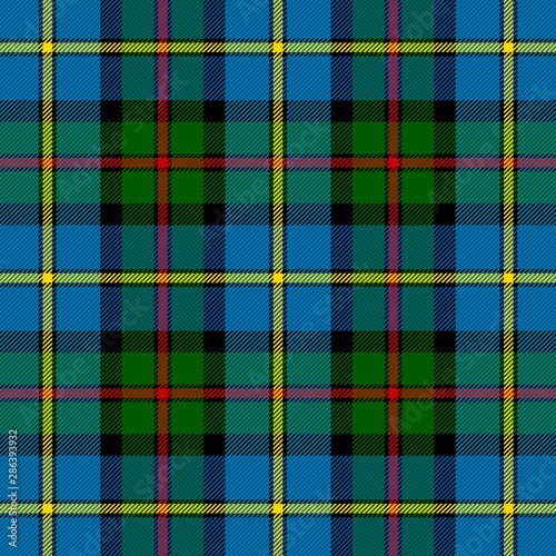 MacLeod tartan. Scottish cage background