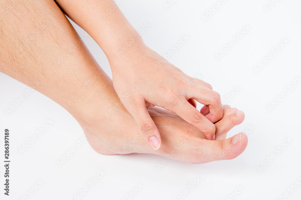 Fototapeta premium Itching In A Woman