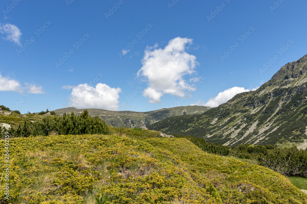 Landscape near The Fish Lakes, Rila mountain, Bulgaria