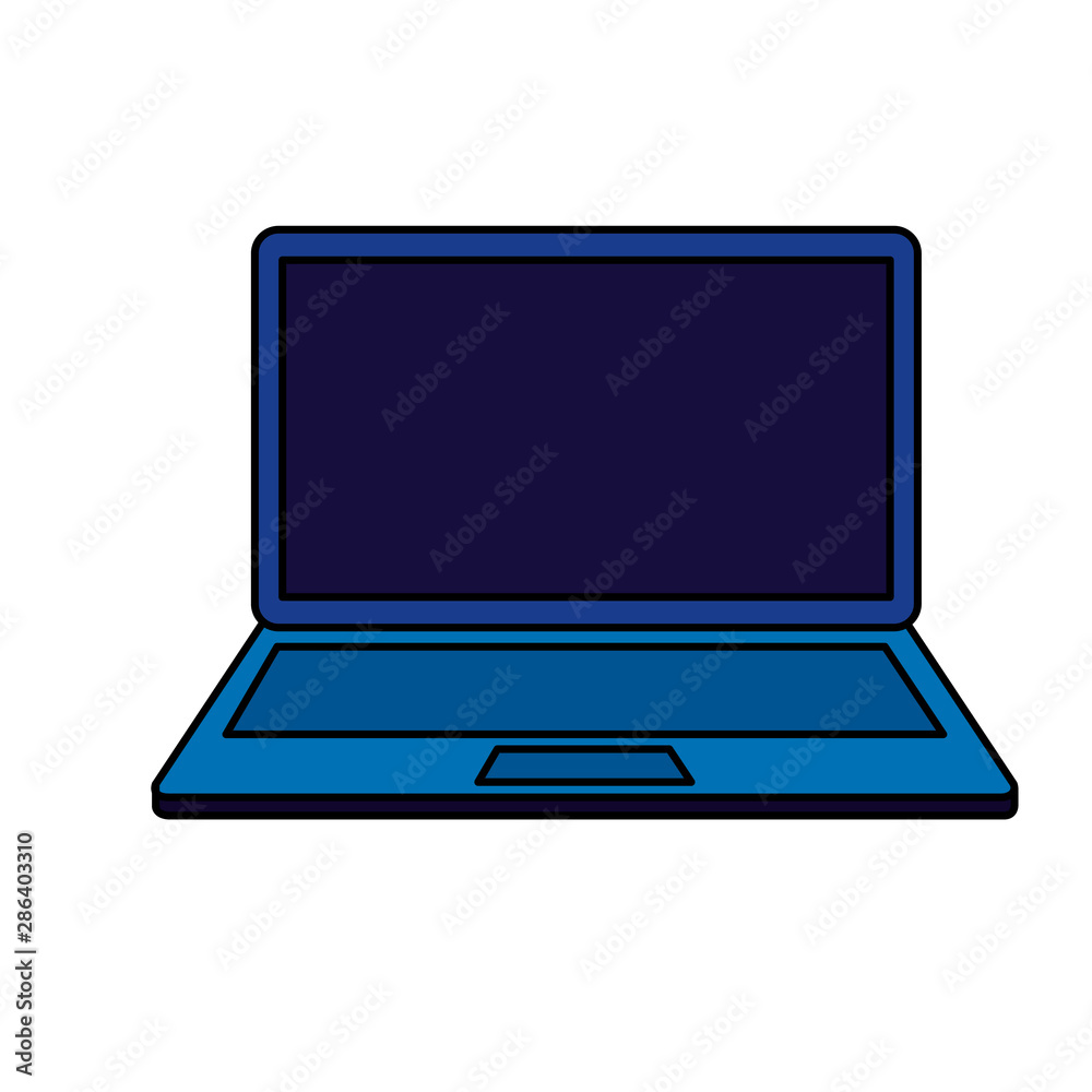 laptop computer electronic isolated icon laptop computer electronic isolated icon