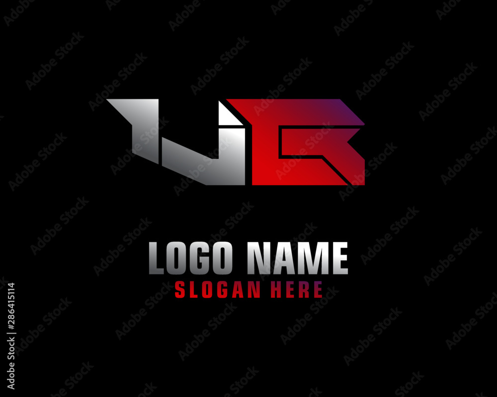 VB Initial letter logo template vector VB Initial letter logo template vector