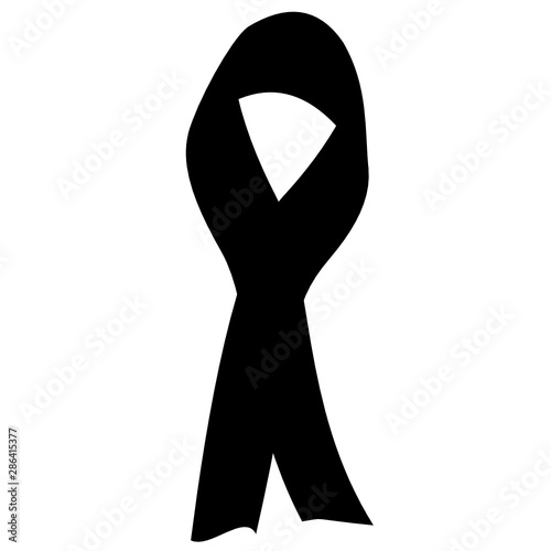 black morning ribbon
