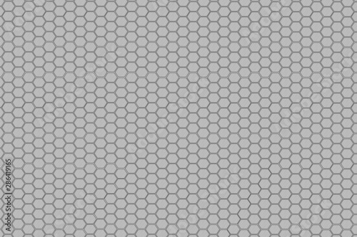 Hexagon steel texture abstract background