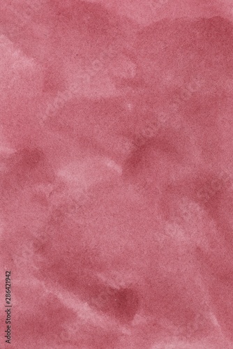 abstract red splotchy ink watercolor paper background