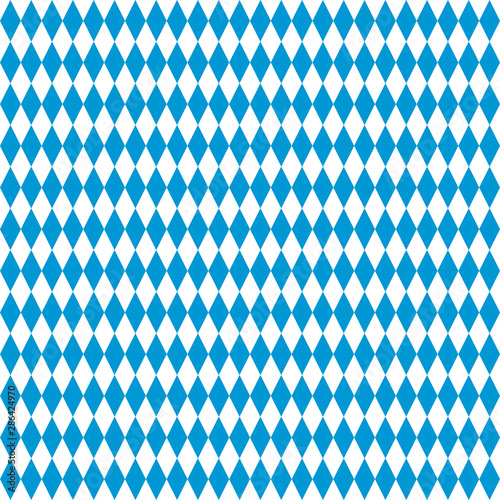 oktoberfest diamond checkered vector seamless pattern. bavarian flag. blue white simple traditional background. repetitive textile. fabric swatch. wrapping paper. continuous print. october festival