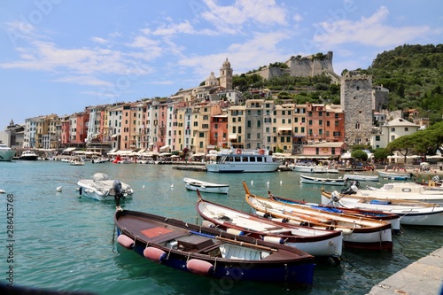 Porto Venere Italy boats in harbour