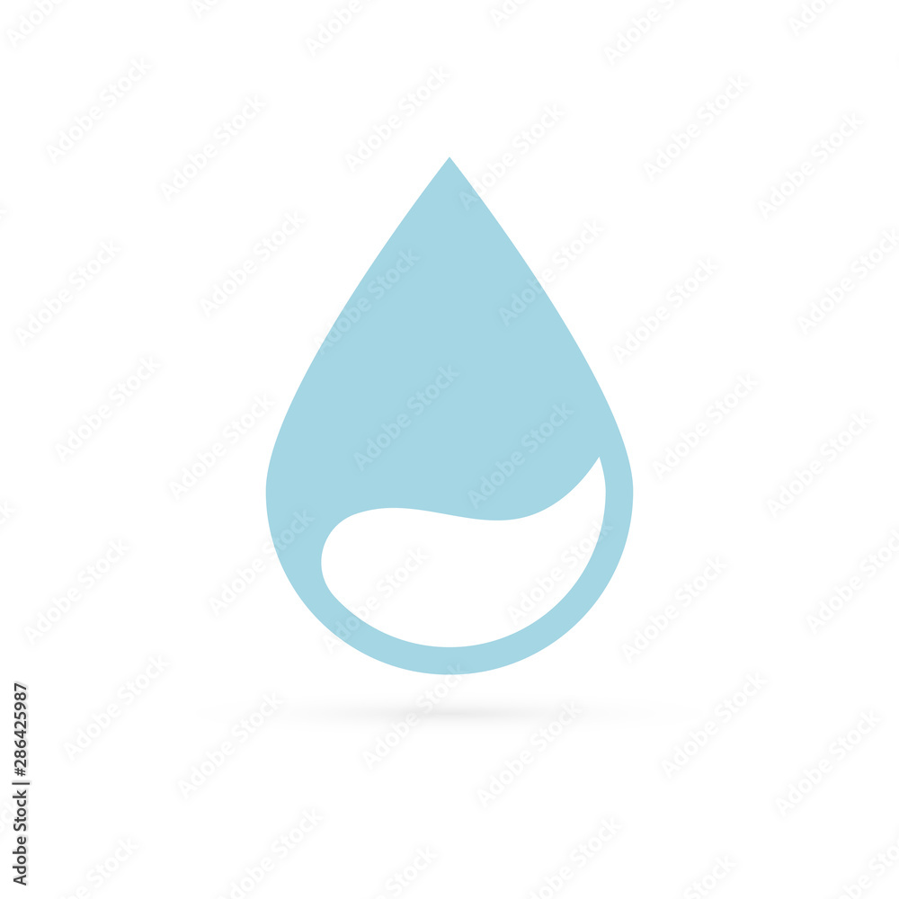 Waret drop icon. Vector illustration. Rain drop. Waret drop icon. Vector illustration. Rain drop.