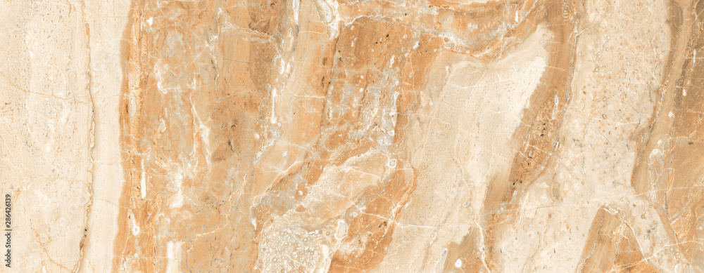 Brown marble texture background with curly light brown veins, It can be used for interior-exterior home decoration, Ceramic tile surface, Wallpaper, Web page background, Wall tile design.