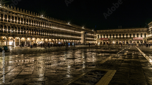 Night at Piazza San Marco in Venice