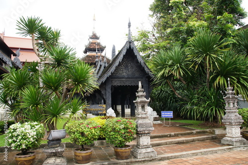 old temples in chiang mai  thailand 