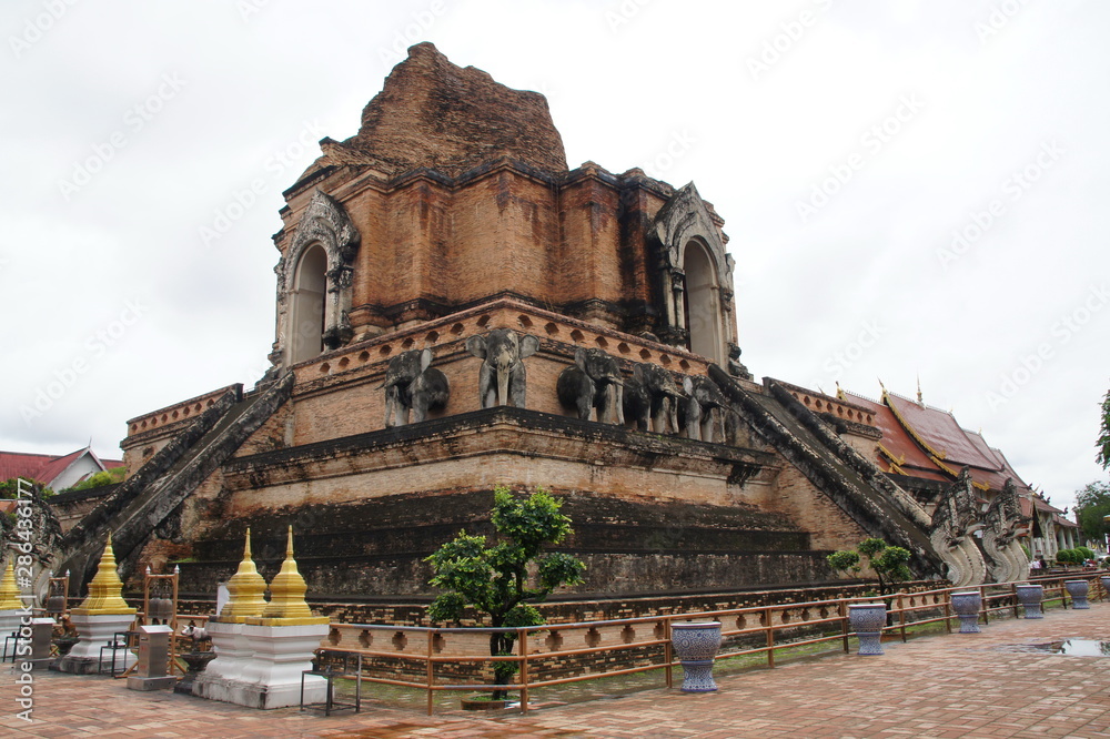 old temples in chiang mai, thailand