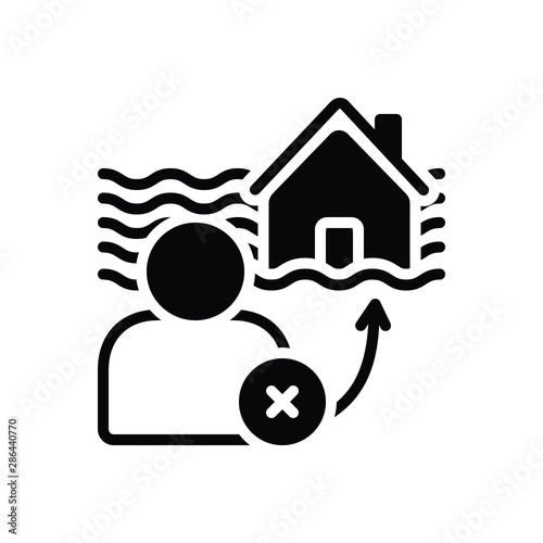 Black solid icon for obviously apparently 