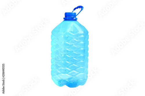 Big bottle of fresh artesian water isolated on a white