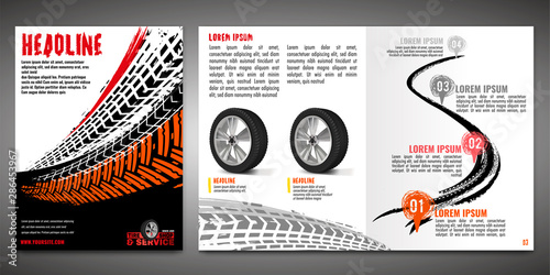 Tire Brochure Template