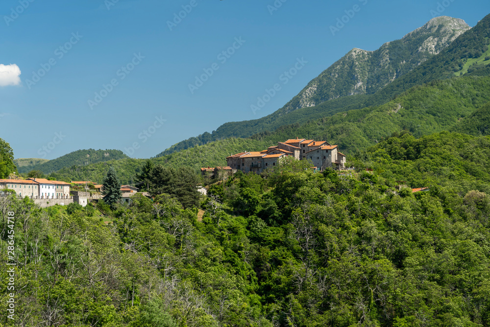 Panoramic view of Ugliancaldo, Tuscany