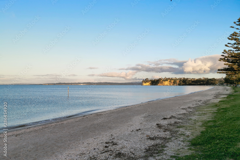 Fototapeta premium View of Eastern Beach in evening light