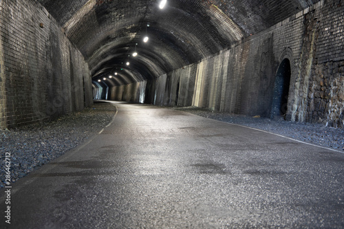 Tunnel of old railway