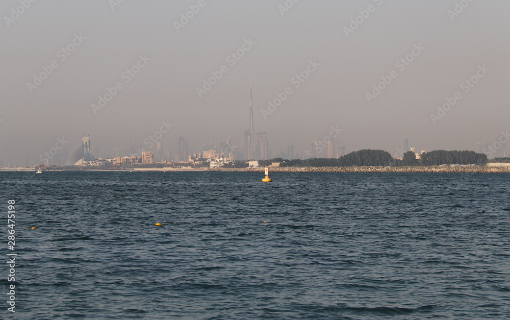 Bord de mer à Dubaï, Émirats arabes unis	