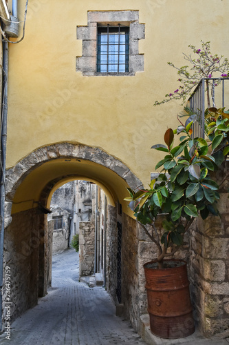 Fototapeta Naklejka Na Ścianę i Meble -  Holidays in the old town of Modica, Sicily, a UNESCO World Heritage Site.