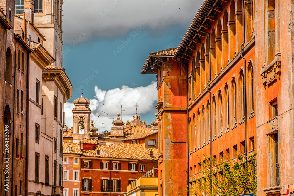 Cityscape and generic architecture from Rome, the Italian capital